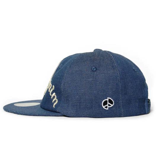  캐피탈 볼캡 카피탈 11.5온스 데님 야구  (데님 다이드 자수) 로우 야구 - KAPITAL