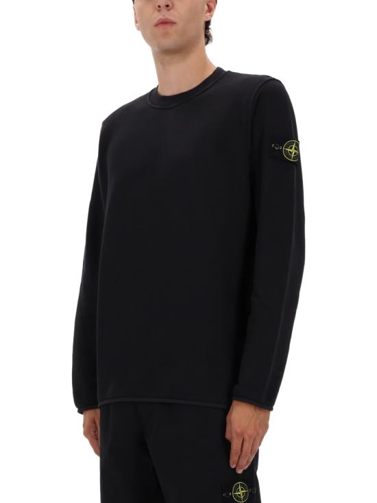 25FW 스톤 아일랜드 긴팔 티셔츠 6100077 S0185V0029 BLACK - STONE ISLAND