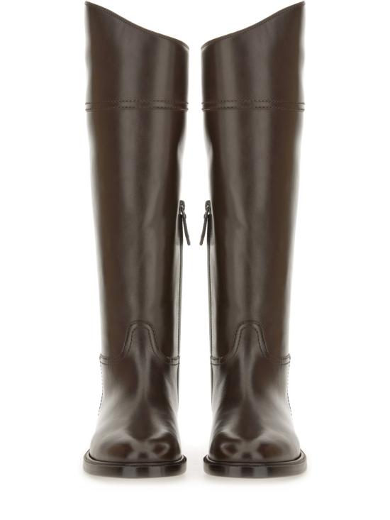 25FW 브루넬로 쿠치넬리 부츠 MZOLC3039 C8279 DARK BROWN - BRUNELLO CUCINELLI