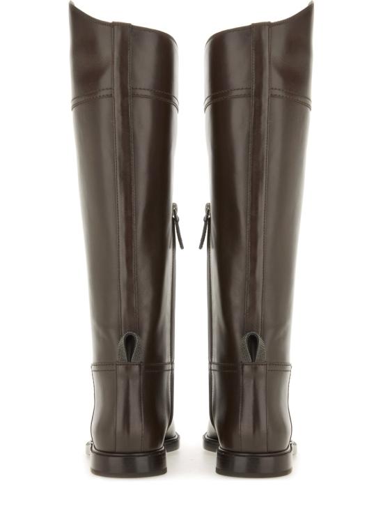 25FW 브루넬로 쿠치넬리 부츠 MZOLC3039 C8279 DARK BROWN - BRUNELLO CUCINELLI