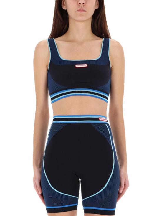 25FW 카사블랑카 탑 W AW25 ACT 051 01BLUE MULTI