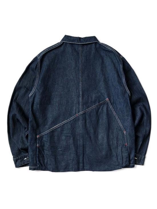  캐피탈 데님 자켓 카피탈 링고만 커버올 재킷 - KAPITAL