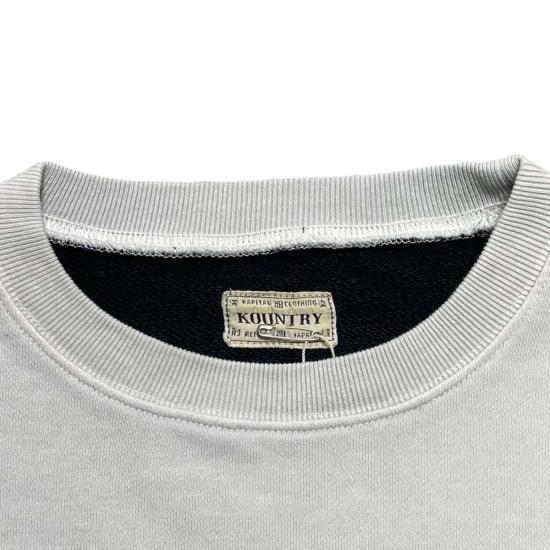  캐피탈 긴팔 티셔츠 SWT 니트 2톤 리메이크 빅 SWT(본) 스웨트셔츠 - KAPITAL