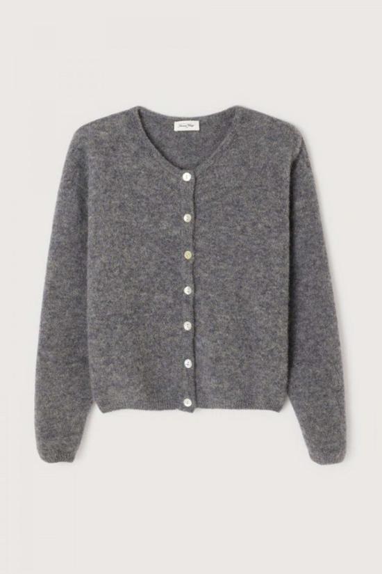  아메리칸 빈티지 가디건 비토 카디건 스틸 - AMERICAN VINTAGE