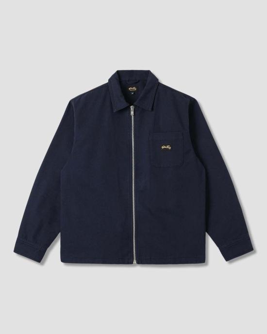  스탠 레이 자켓 지퍼 셔츠