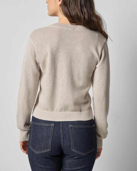  릴라 피 가디건 릴라 P. V넥 스파클 카디건 미스트 스파클 - LILLA P