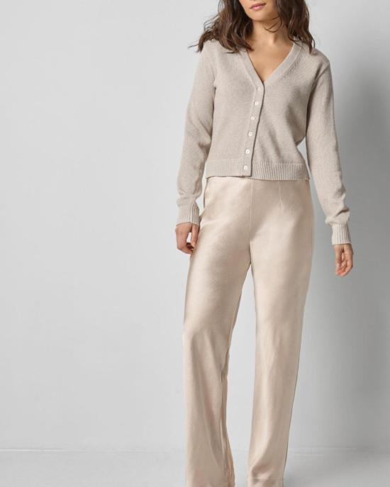  릴라 피 가디건 릴라 P. V넥 스파클 카디건 미스트 스파클 - LILLA P