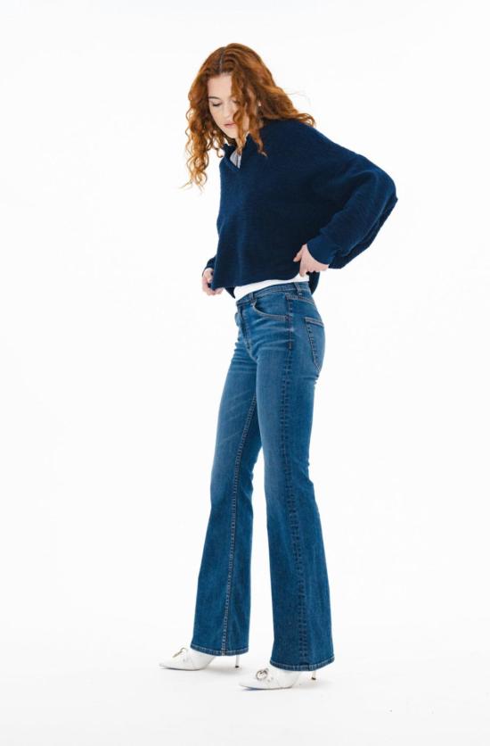  ASKK 뉴욕 데님 팬츠 애스크 나이 본드 스트리트 플레어 진 파리 - ASKK NY