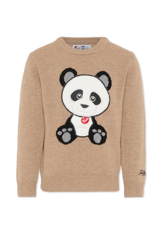 25FW [키즈] 세인트바쓰 니트/스웻셔츠 DOU0001 00078I BROWN