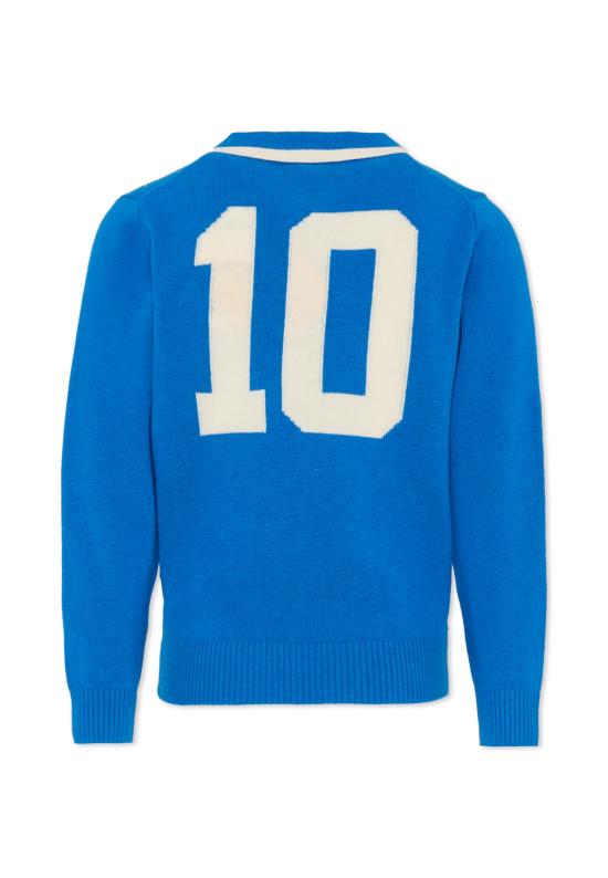 25FW [키즈] 세인트바쓰 폴로 셔츠 COVE001 00083I BLUE - MC2 SAINT BARTH