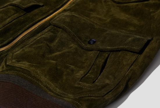 25FW 드레익스 가죽 자켓 DR2A1V 24824 02 400 - DRAKE'S