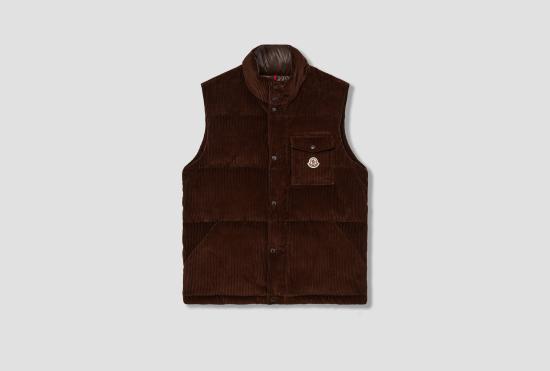 25FW 몽클레어 아젠 코듀로이 다운 베스트 K20911A00191598XG