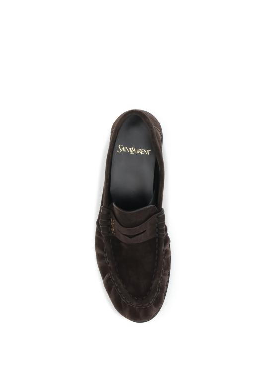 26FW 생로랑 로퍼 8189082W5AA 6023 BROWN - SAINT LAURENT