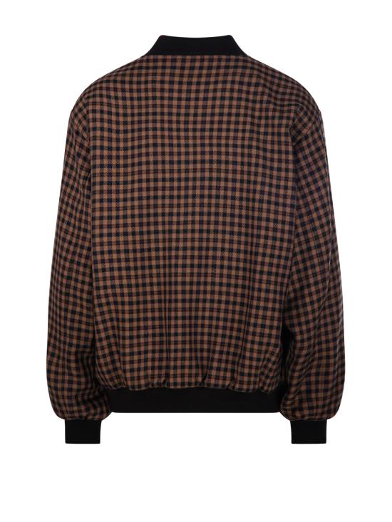 25FW 생로랑 봄버 자켓 843358 Y3J12 2945 BEIGE NOIR MULTICOLOR - SAINT LAURENT