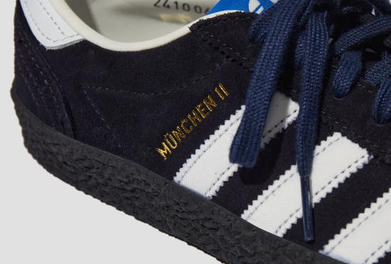 25FW 아디다스 스니커즈 뮌헨 II SPZL - SUPCOL / CBLACK / GUMM2 JR1544 - ADIDAS