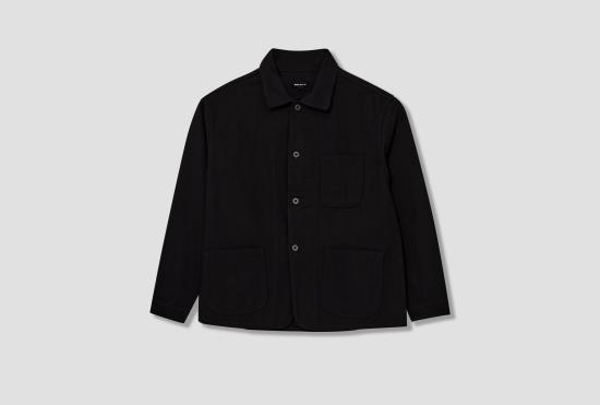25FW EVAN KINORI 자켓 3포켓 재킷 - 코튼 커지 / 블랙