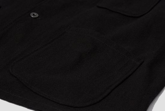 25FW EVAN KINORI 자켓 3포켓 재킷 - 코튼 커지 / 블랙 - OTHER BRANDS