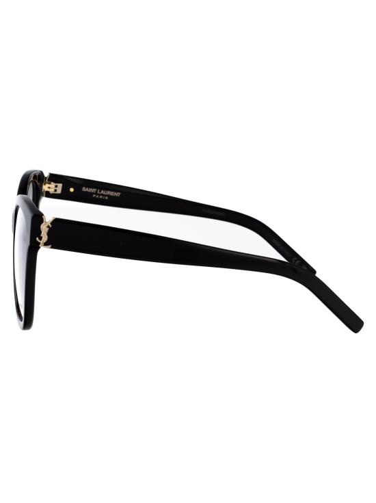25FW 생로랑 안경 SL M97 001 black - SAINT LAURENT