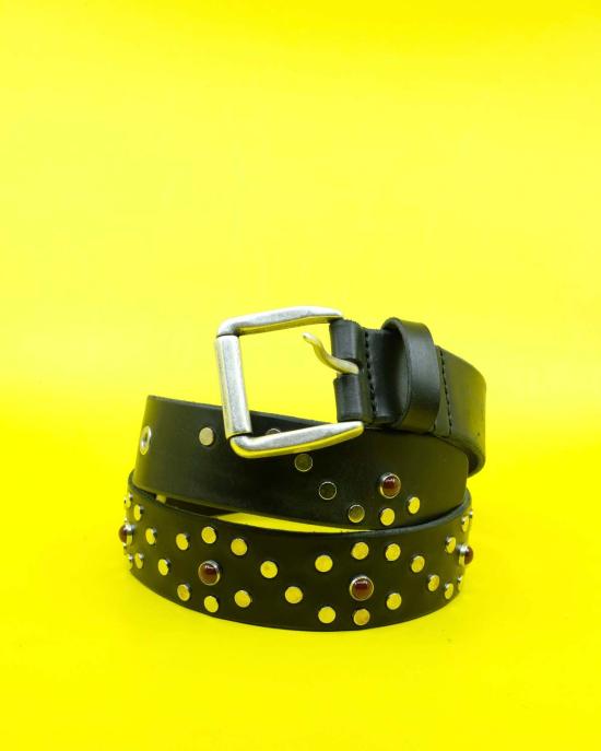  아워레가시 가죽 벨트 우리의 유산 슬로우 아리드 불 하이드 보텍스  블랙