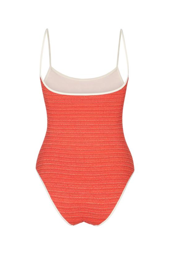 25FW 셀린느 비키니 수영복 RZ0140A63 GAV9 ORANGENAVYYELLOW - CELINE