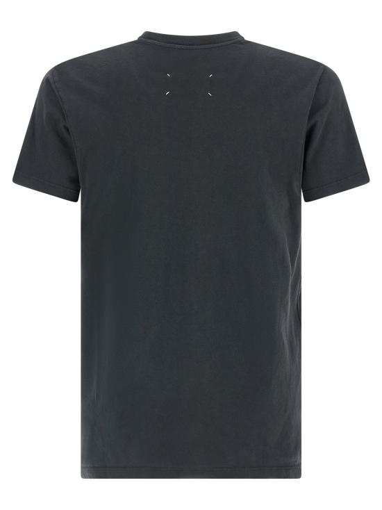 25FW 마르지엘라 반팔 티셔츠 S50GC0723S24575862 Black - MAISON MARGIELA