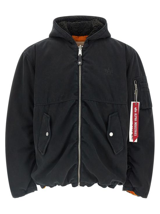 25FW 퍼플 브랜드 봄버 자켓 M6103APHB825BLACK Multicolor