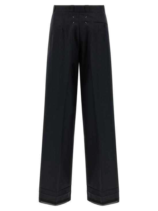 25FW 마르지엘라 스트레이트 팬츠 S51KA0607M35513900F Black - MAISON MARGIELA