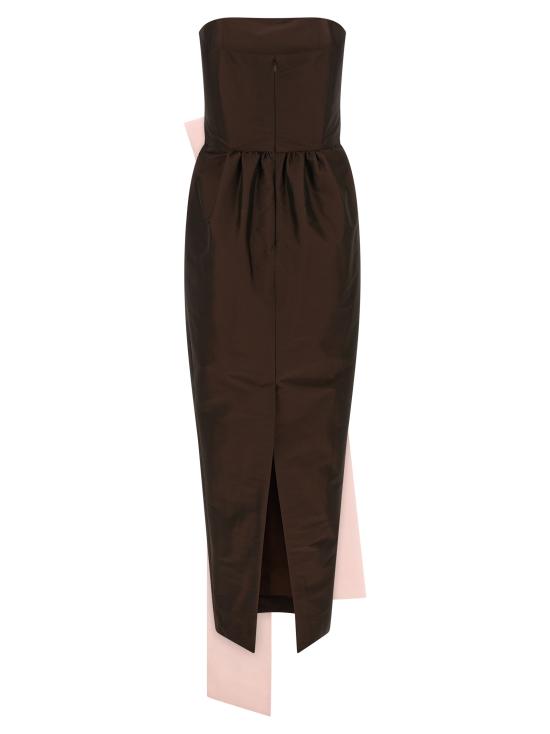 25FW 베르나데트 롱 원피스 PS26RTWDRESSLIN123 Brown - BERNADETTE