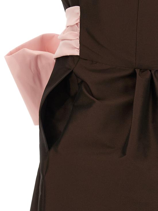 25FW 베르나데트 롱 원피스 PS26RTWDRESSLIN123 Brown - BERNADETTE