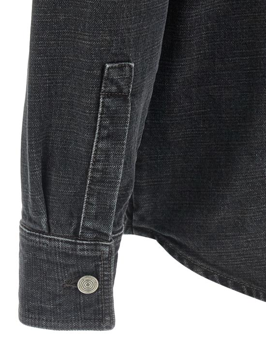 25FW 나마체코 긴팔 셔츠 NW25410N14009200 Black - NAMACHEKO