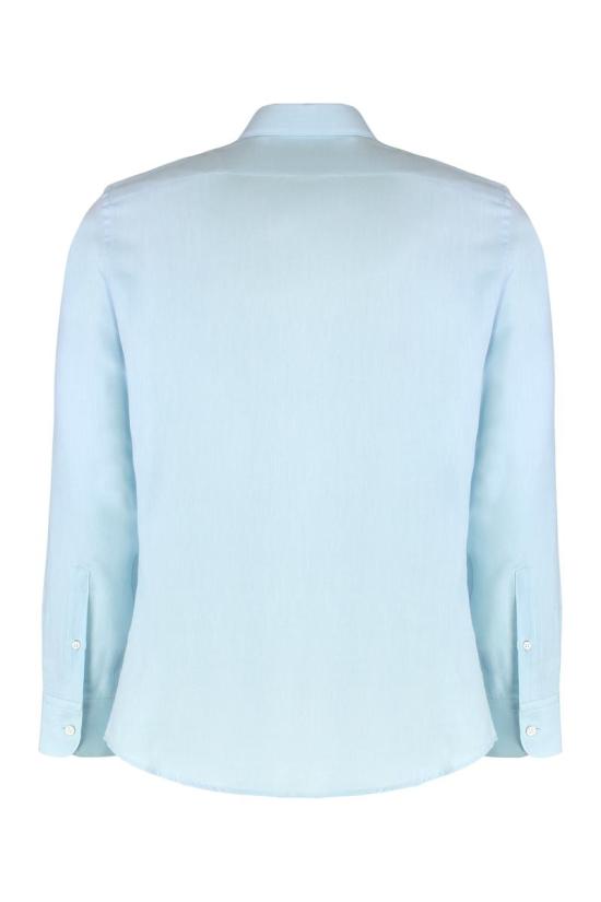 25FW 에르메네질도제냐 긴팔 셔츠 SRF5UGX44A2 432 BLUE - ERMENEGILDO ZEGNA