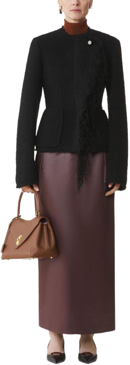 25FW 랑방 코트 RWJA00046135H2510 BLACK - LANVIN