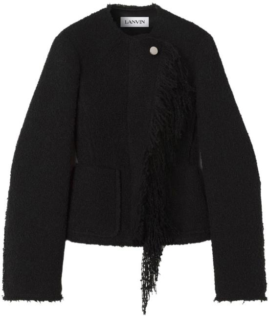 25FW 랑방 코트 RWJA00046135H2510 BLACK