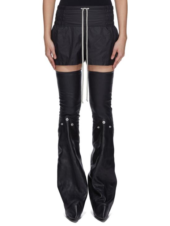 25FW 릭 오웬스 숏팬츠 RO02E4388NP BLACK - RICK OWENS