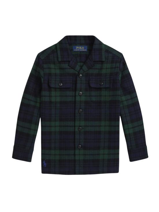 25FW [키즈] 폴로 랄프로렌 셔츠 323 979344 001 001 B6967 NAVY GREEN MULTI