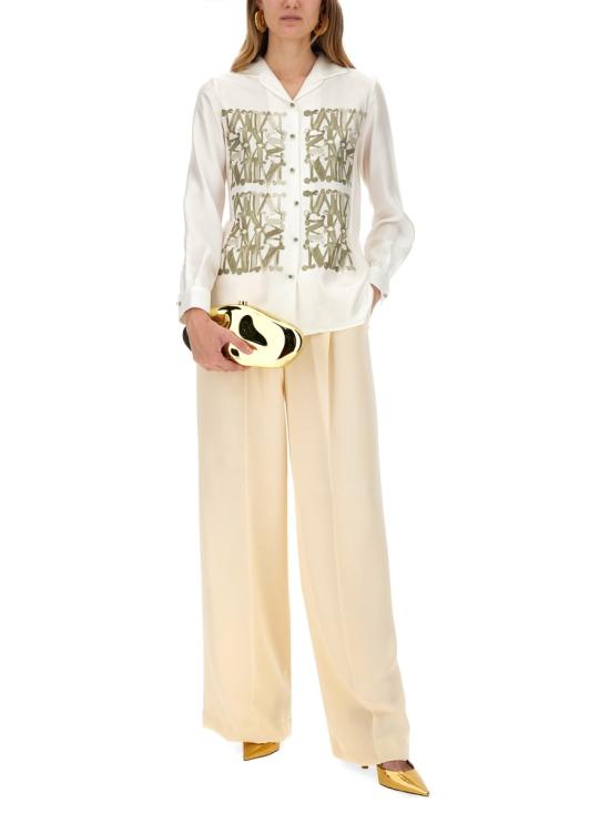 26SS 막스마라 스트레이트 팬츠 2421136024600 175021 BEIGE - MAX MARA