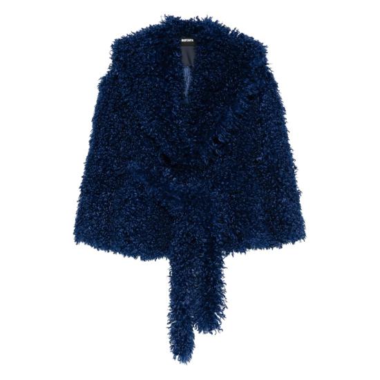 26SS 로테이트 자켓 1146471587 FAUX FUR 1587 BLUE