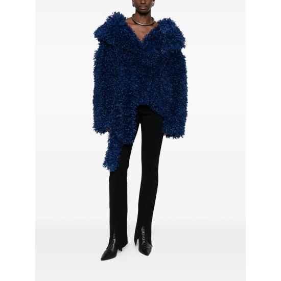 26SS 로테이트 자켓 1146471587 FAUX FUR 1587 BLUE - ROTATE