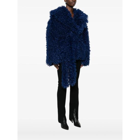 26SS 로테이트 자켓 1146471587 FAUX FUR 1587 BLUE - ROTATE