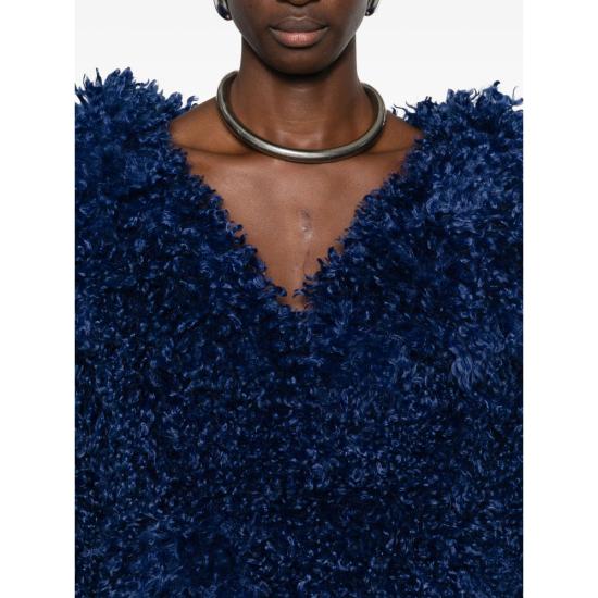 26SS 로테이트 자켓 1146471587 FAUX FUR 1587 BLUE - ROTATE