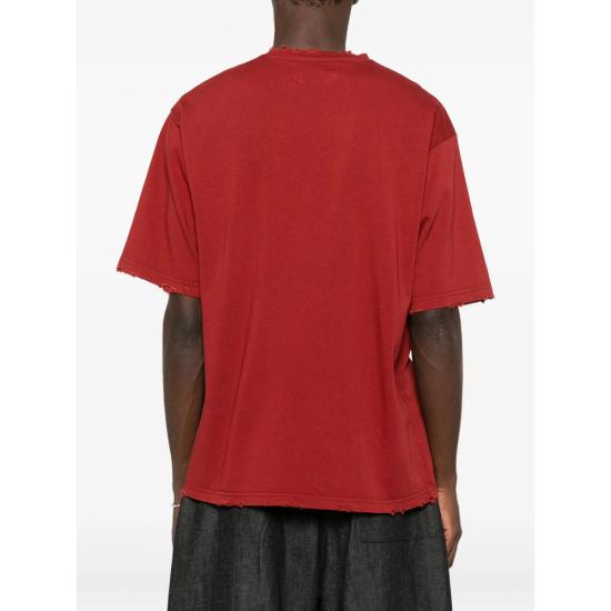 25FW Stay Human On Earth 반팔 티셔츠 F25 140R CHILI RED - OTHER BRANDS