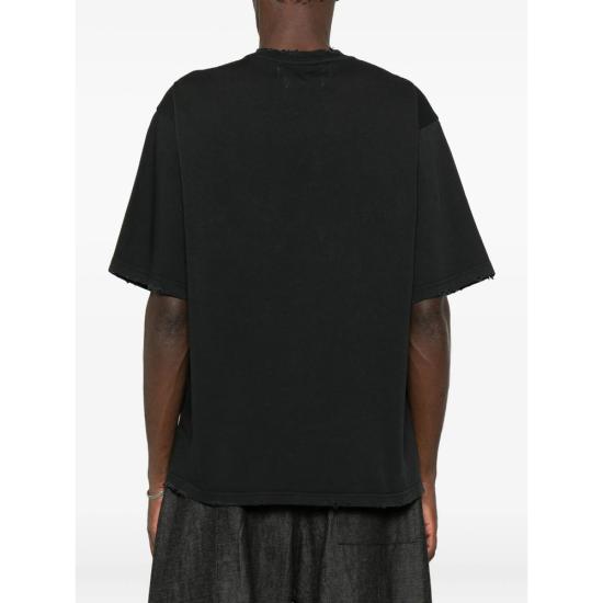 25FW Stay Human On Earth 반팔 티셔츠 F25 140R BLACK - OTHER BRANDS