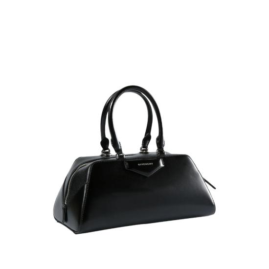 26SS 지방시 안티고나 박스 레더 스몰 이스트 웨스트 백 BB5130B2B2 001 BLACK - GIVENCHY