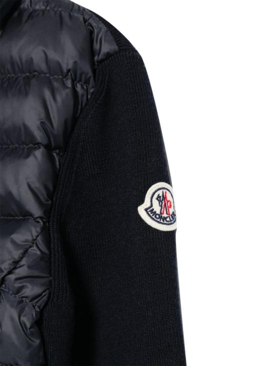 26FW [키즈] 몽클레어 캐주얼 자켓 9B00010K M1122742 BLUE - MONCLER