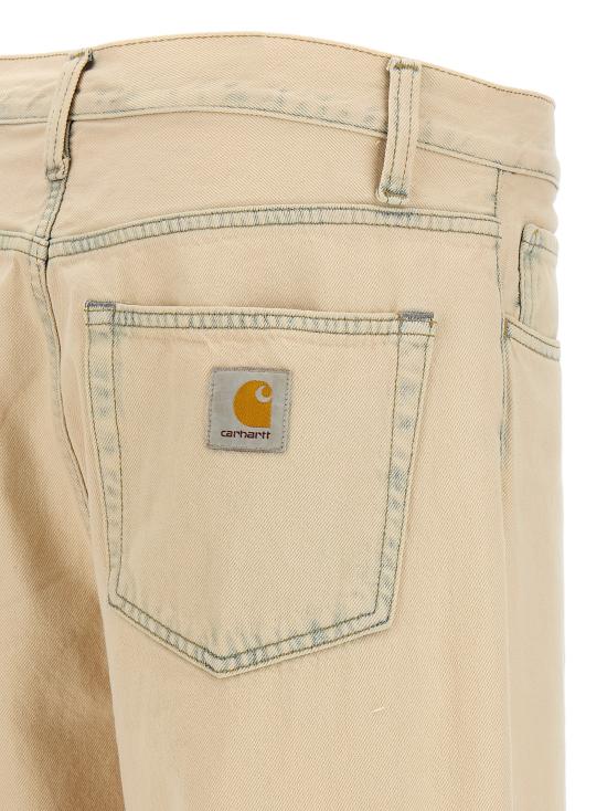 26SS 칼하트 WIP 랜든 데님 팬츠 I03046801SN Beige - CARHARTT WIP