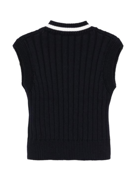 25FW [키즈] 몽클레어 베스트 9I00001K M1509742 BLUE - MONCLER