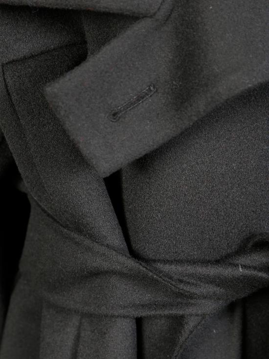 25FW 스포트막스 트렌치 코트 2522016063600 013 NERO - SPORTMAX