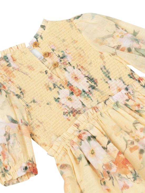 25SS [키즈] 짐머만 원피스 7674DRS255K YLWCFL MULTICOLOUR - ZIMMERMANN