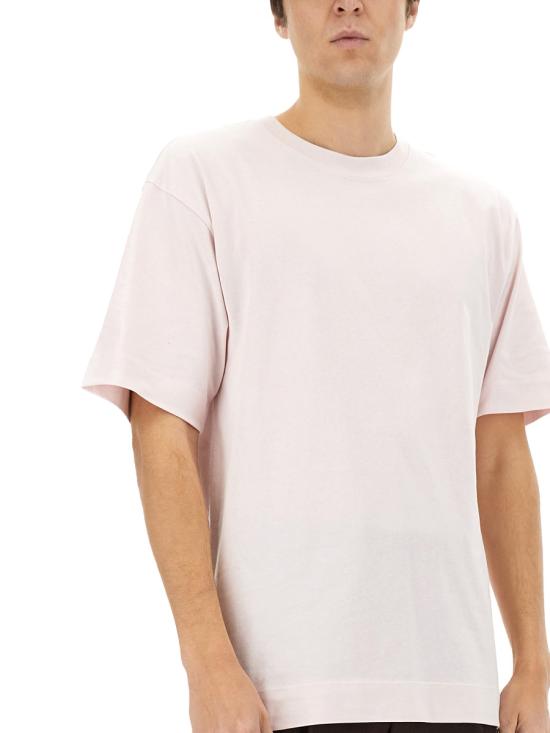 25SS 드리스 반 노튼 반팔 티셔츠 021111 1603315 PINK - DRIES VAN NOTEN