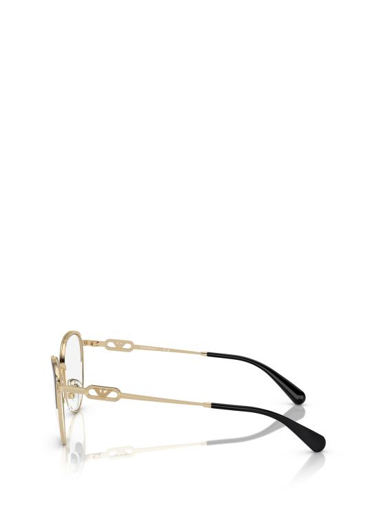 26FW 엠포리오 아르마니 안경 EA1150 3014 SHINY PALE GOLD BLACK - EMPORIO ARMANI
